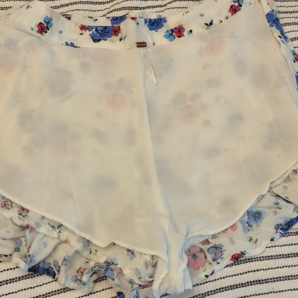 Free people flirting fleurs mini Skort - Picture 9 of 11